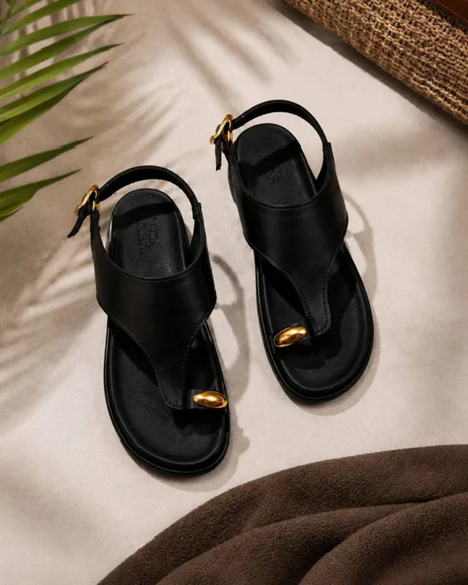 صندل انگشتی زنانه Zara راحت و سبک